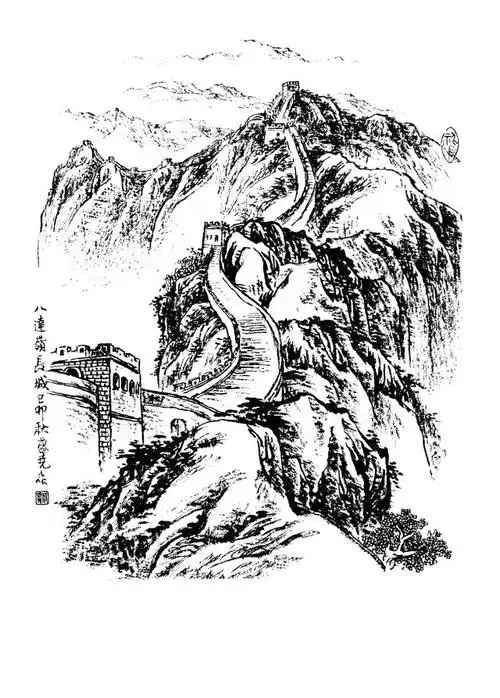 本文关键词:白描山水扇面,白描山水画稿,国画白描山水,白描山水线稿