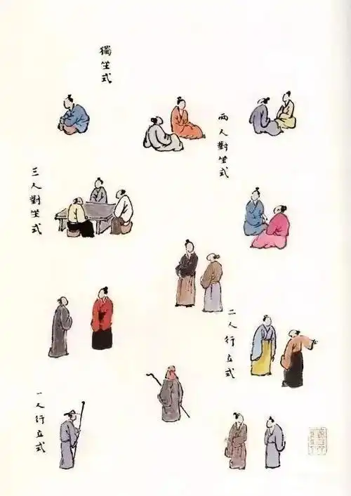 国画:山水画中的点景艺术