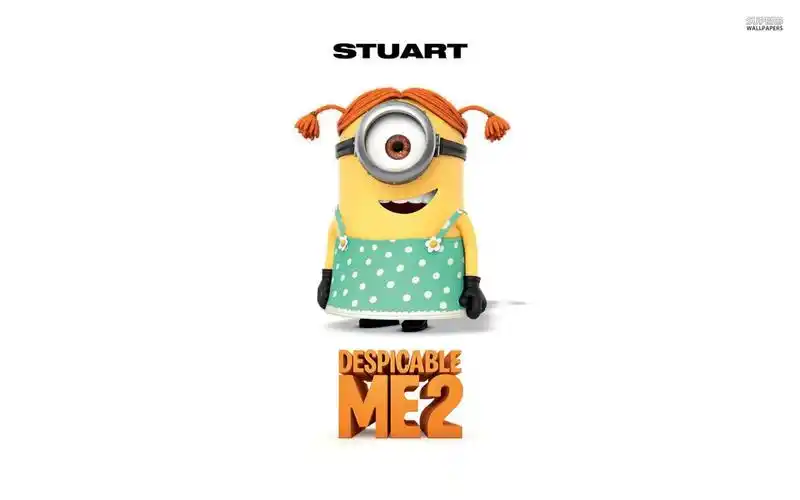 卑鄙的我小黄人卖萌,高清壁纸图片,卡通明星-回车桌面