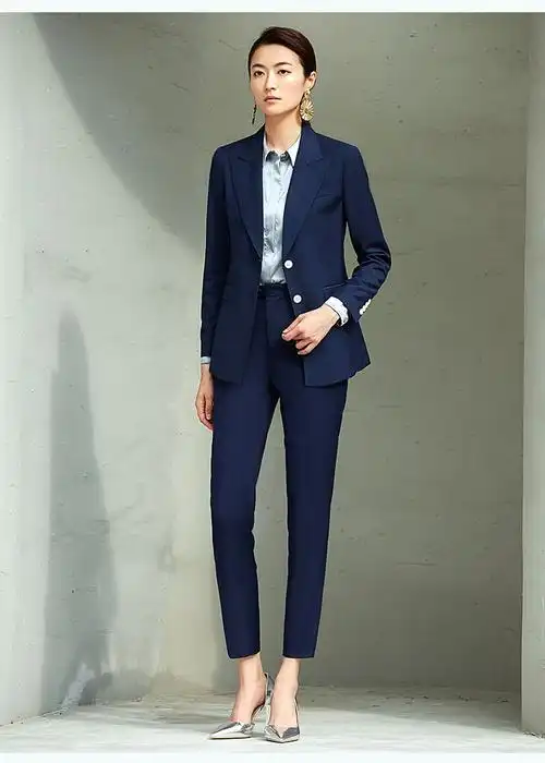女职业西装定做款