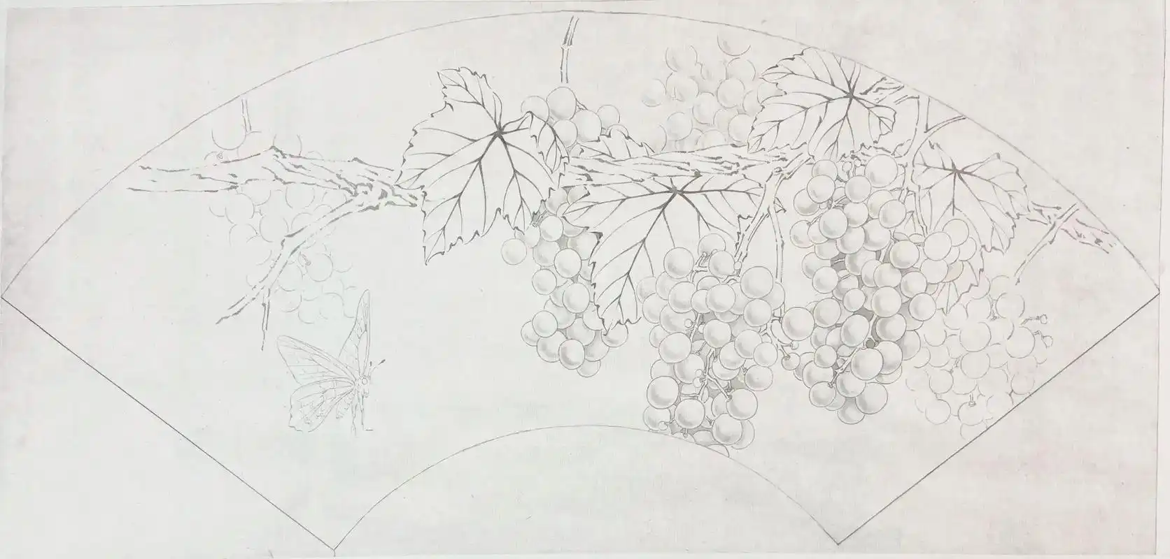 工笔葡萄步骤图#工笔画 #原创 - 抖音