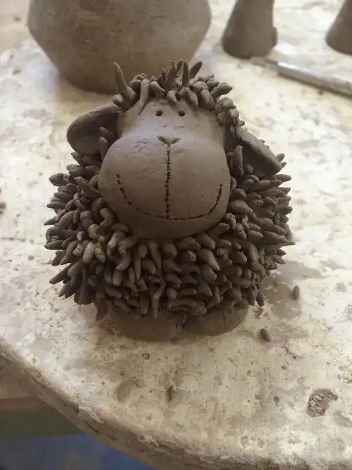 陶艺作品|手工艺|其他手工|佩剑木偶 - 原创作品 - 站酷 (zcool)