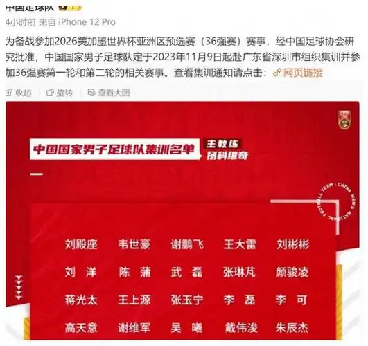 广州队7旧将领衔国足战泰国队大名单公布,仍有实力异常不同|中国足球