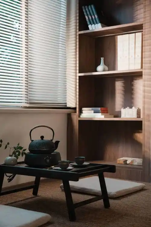 书房茶室图片