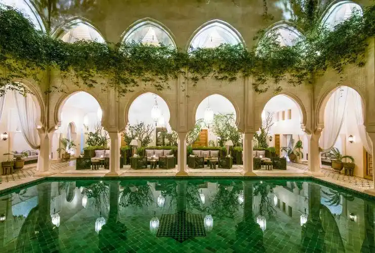 摩洛哥风格的庭院特点