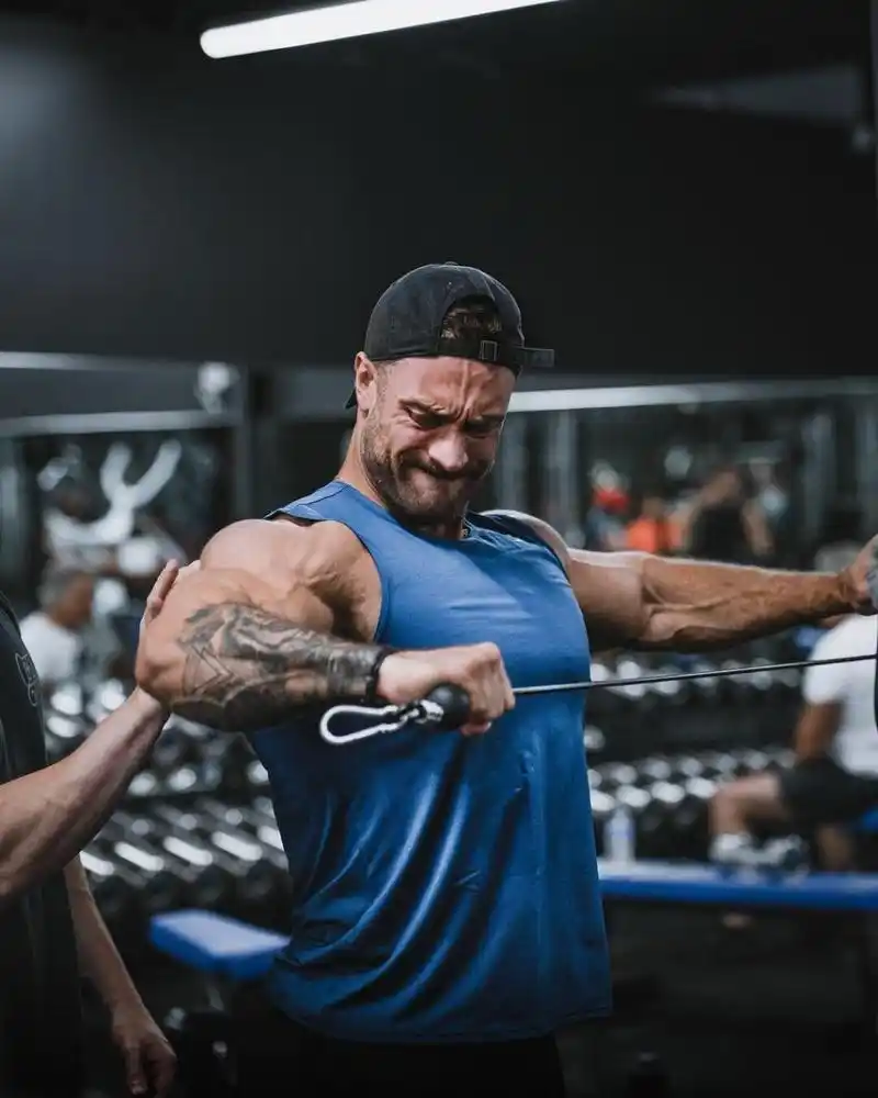 古典健美克里斯手机壁纸 "瀑布之所以壮观是因为没有退路"