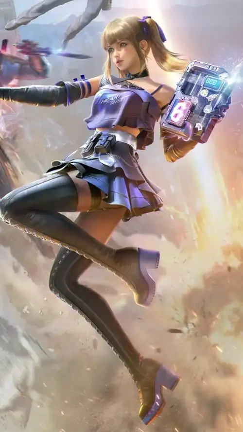 cf手游女团新角色晴雅cg图抢先看