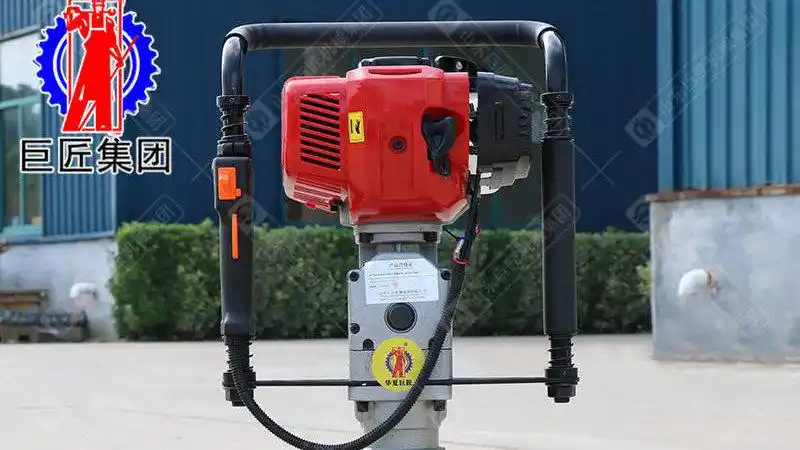 野外土壤检测取土钻机15米原状土取样钻机单人轻便取土钻机