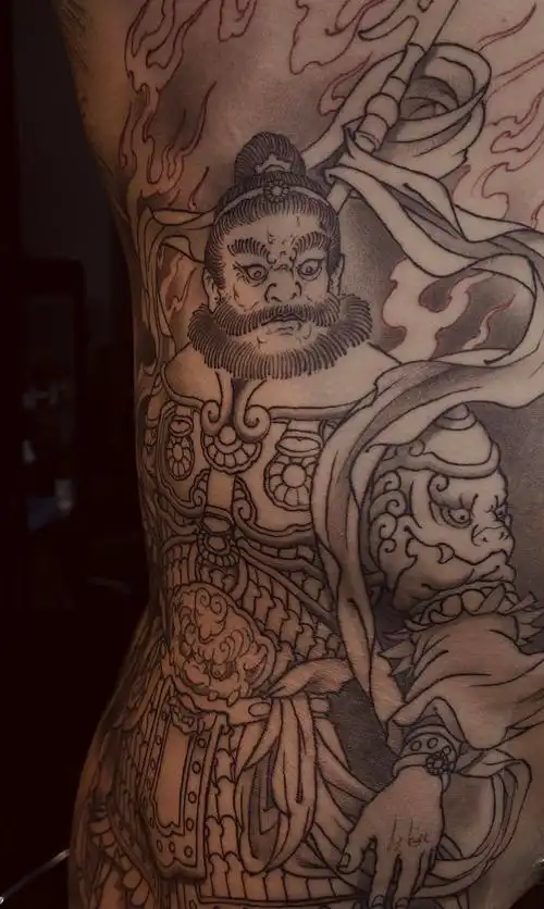 门神神荼和郁垒未完成