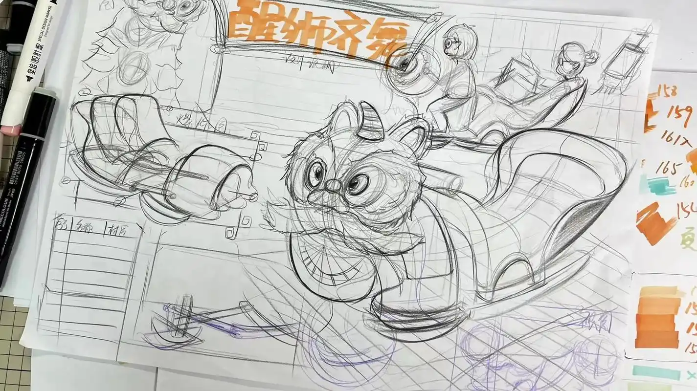 【思思改快题】—文创快题大变身!