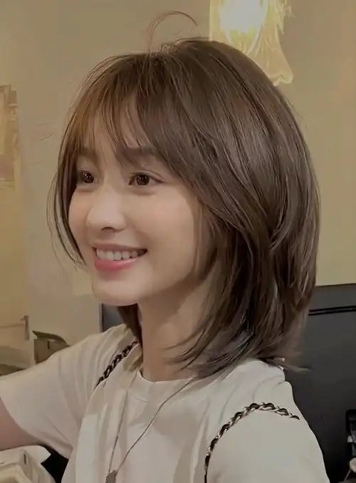 氛围感层次短发