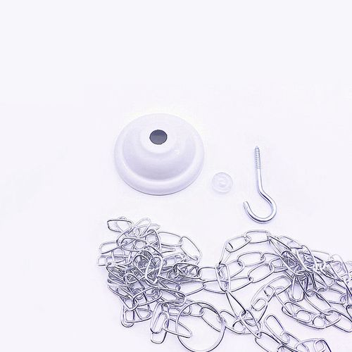 日光灯架吊杆吊链配件t5t8荧光灯支架链子杆子工厂仓库灯具饰配件