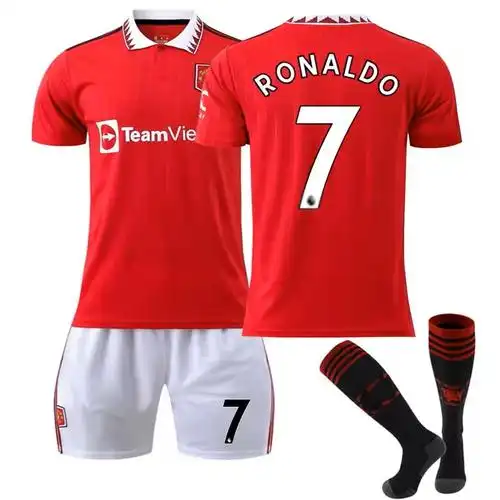 世界杯球衣葡萄牙国家队7号c罗儿童成人球服个性定制