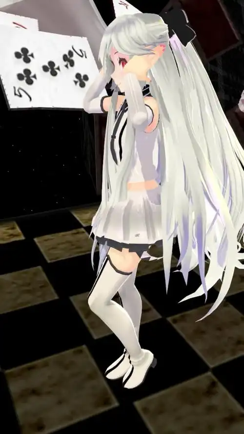 小姐姐这个摇头晃脑的动作,超级萌啊