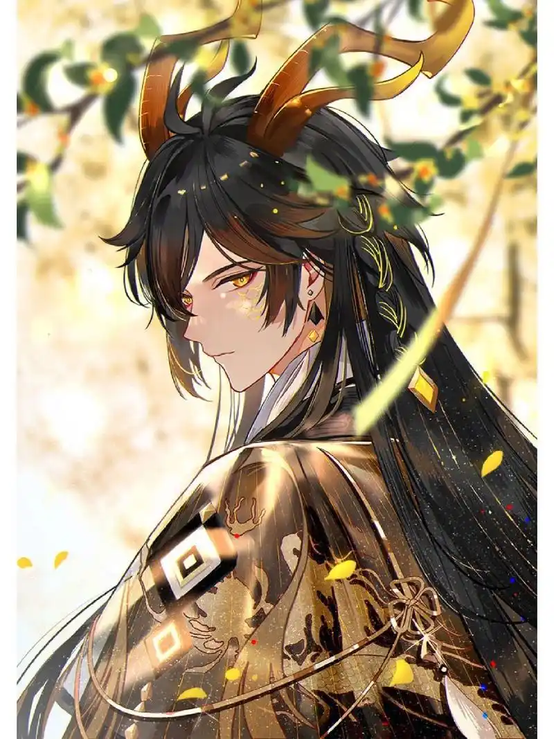 原神钟离壁纸分享 今天是被帝君美颜暴击的一天,最后一张是动图表达对