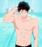 流口水 free山崎宗介超帅腹肌流口水 free山崎宗介超帅腹肌2买买买～!