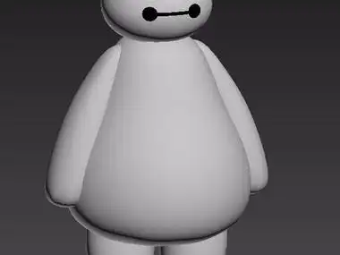 大白-3d打印模型