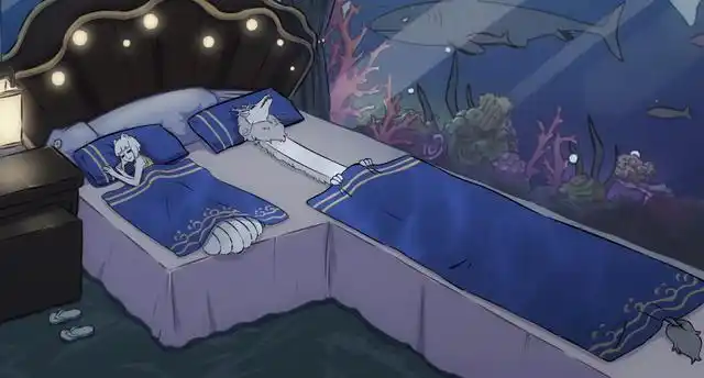 非人哉:小龙女睡相意外曝光,你们龙睡觉都这么狂野的么?