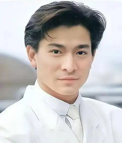 至于"帅",刘德华有资本这么说.看看他年轻时的照片.