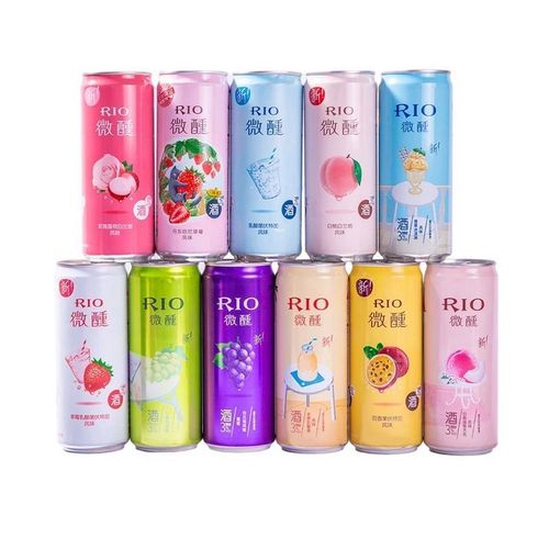 rio鸡尾酒微醺果酒学生版锐澳草莓味风味果酒易拉罐临期特价清仓
