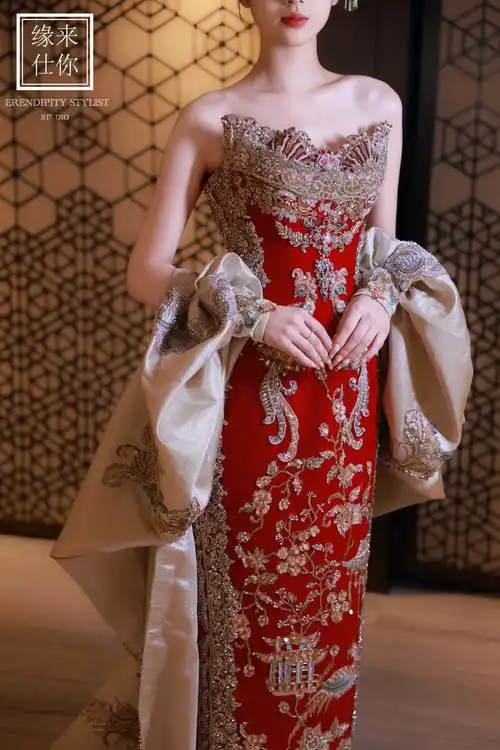 东方晚礼服的魅力