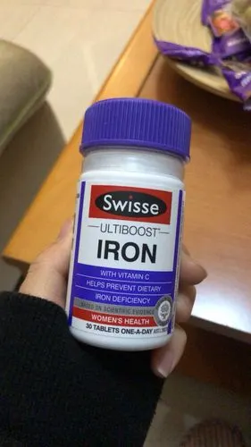 swisse铁片铁营养片30片/瓶装 澳洲进口铁元素 红润肌肤孕妇可用 膳食