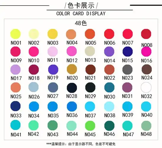 尼奥尼油性彩色铅笔24/36/48/72/100色油性彩色绘画学生素描套装