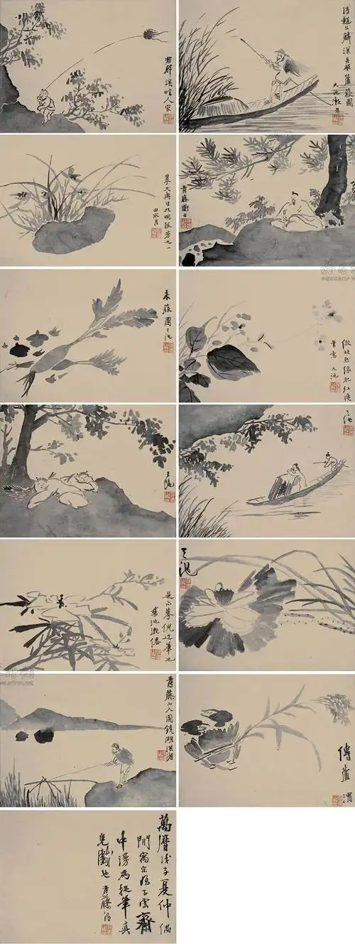 徐渭传世名画