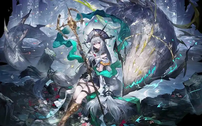 【明日方舟/ai配音】浊心斯卡蒂日模中文语音集-六道不直的女-明日