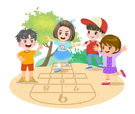 幸福童年孩子幸福的人美好童年美好未来导师和多文化儿童在幼儿园玩