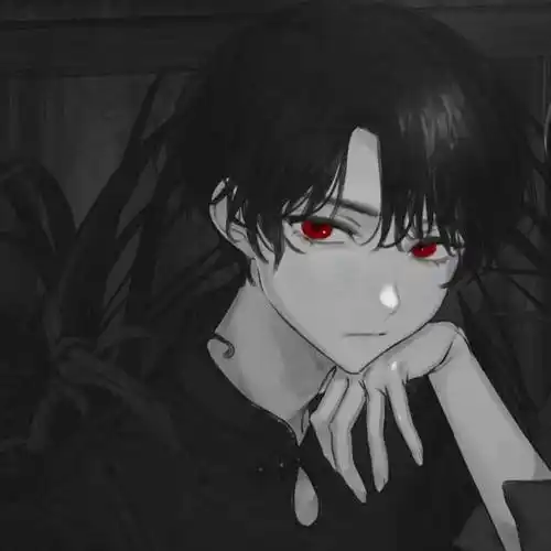 头像‖超酷的黑暗系男头 - 绿色下载站