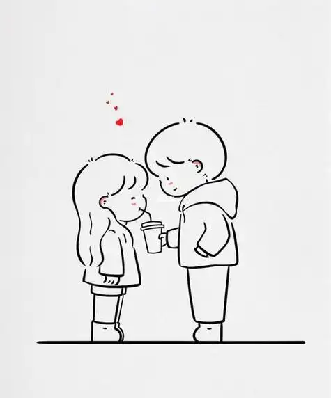 爱情简单简笔画