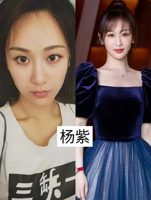明星的素颜与化妆对比,杨颖,杨幂,白鹿,景甜谁的区别更大?