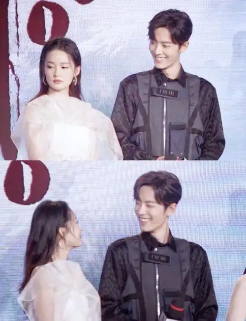 真的感觉肖战对李沁是满眼的喜欢鸭~ 其实说真的,你问我他俩