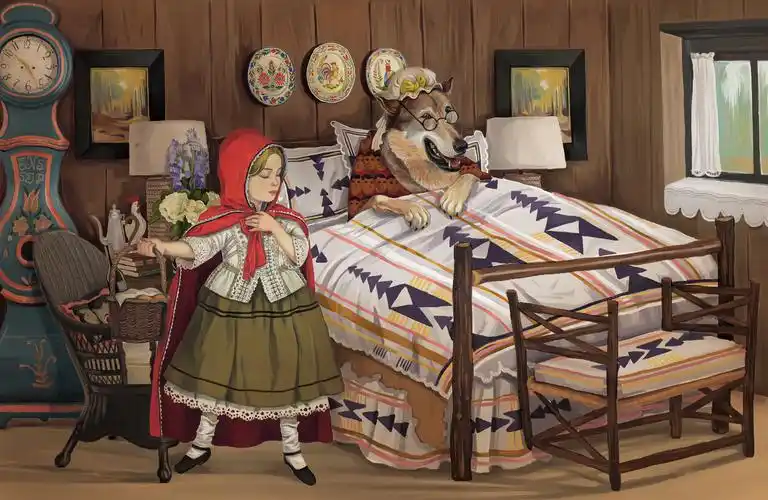 格林童话|插画|儿童插画|李芸ringo - 原创作品 - 站酷 (zcool)