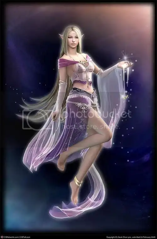 超美的3d美女图