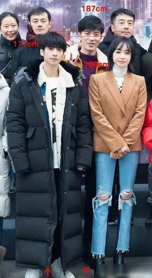 罗云熙有177cm和同组女演员对比暴露真实身高