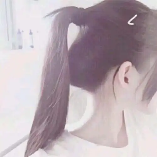 侧颜 马尾 女头 清新 - 堆糖,美图壁纸兴趣社区
