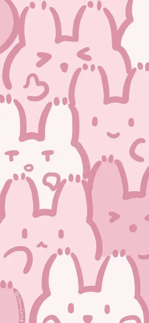 可爱粉色系壁纸_手机壁纸_动漫卡通手机壁纸_我要个性网