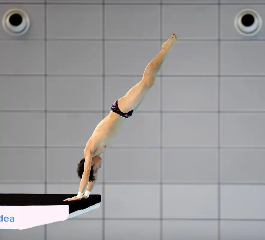 跳水——全国冠军赛:男子十米跳台半决赛赛况