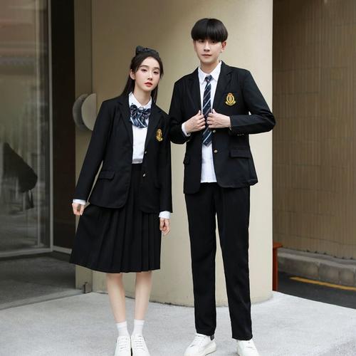 班服英伦学院风西服套装韩国校服高初中学生运动会合唱团演出服装