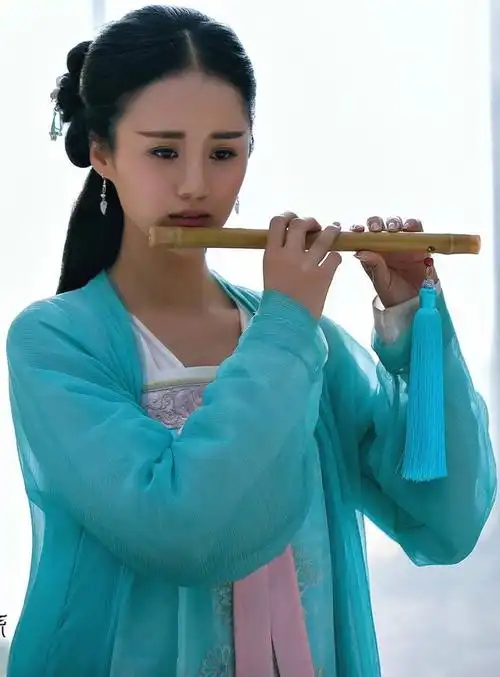 古装剧中蓝衣美女杨幂刘诗诗赵丽颖好美鞠婧祎简直就是小仙女