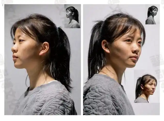 头像半身像练习素材写生美术美院联考艺联高考绘画新