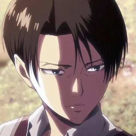 进击的巨人利威尔兵长动漫男头像