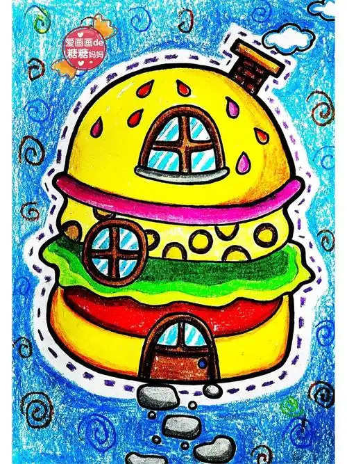 汉堡城堡儿童绘画67岁