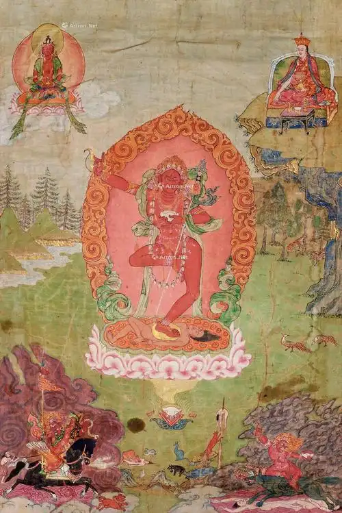 *1945 18世纪 金刚亥母唐卡