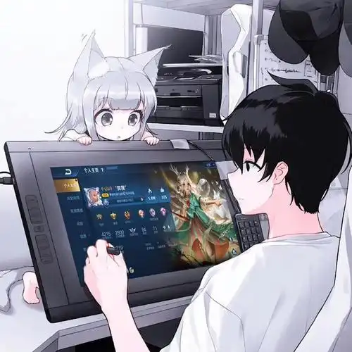 好玩的情侣头像,王者荣耀好看还是我好看