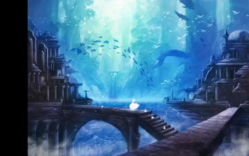 海洋的魅力,可用为桌面