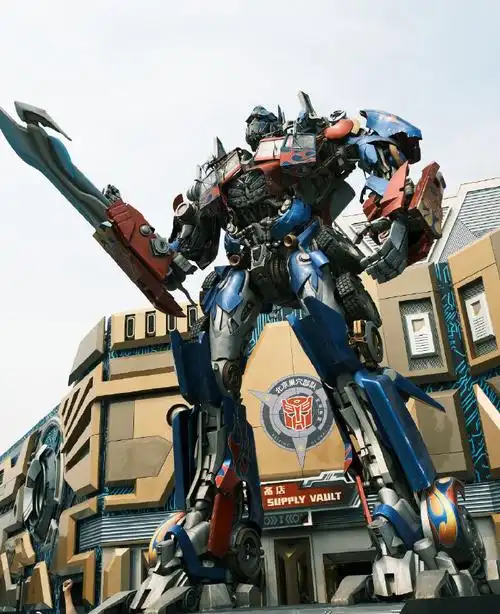 【18图来了】#北京环球影城#冷知识:你知道变形金刚基地其实是一个