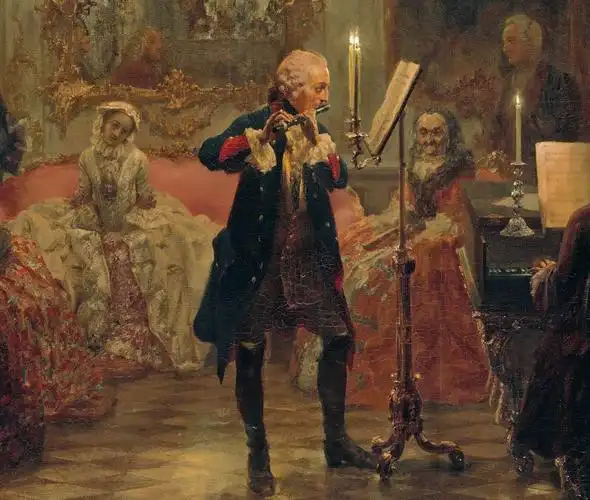 腓特烈大帝在无忧宫的长笛音乐会concertforflutewithfrederickthe